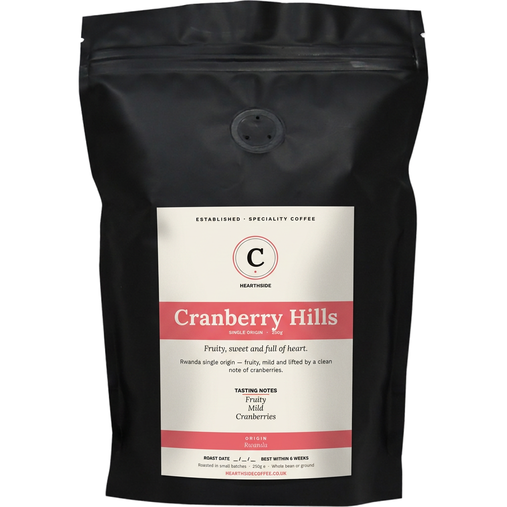 Cranberry Hills 250g coffee bag
