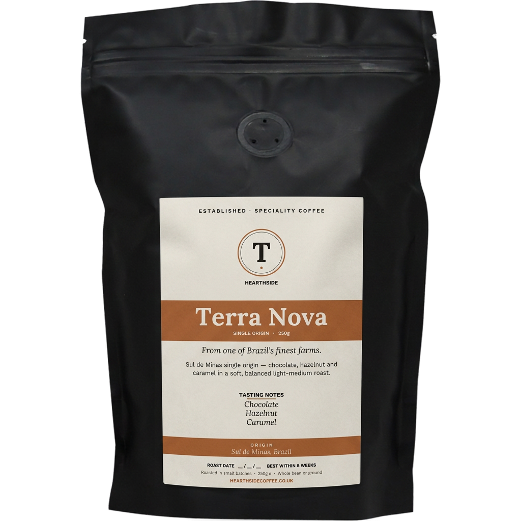 Terra Nova 250g coffee bag